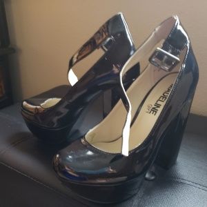High heel shoes